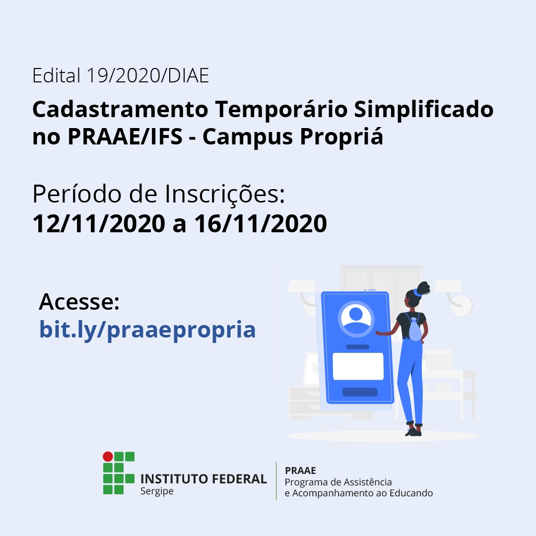 Inscrição Praae 2