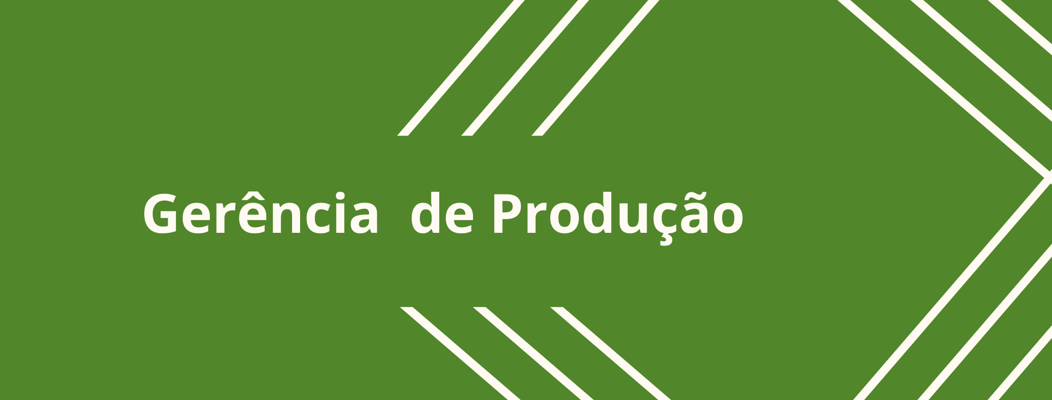 Gerência de produção