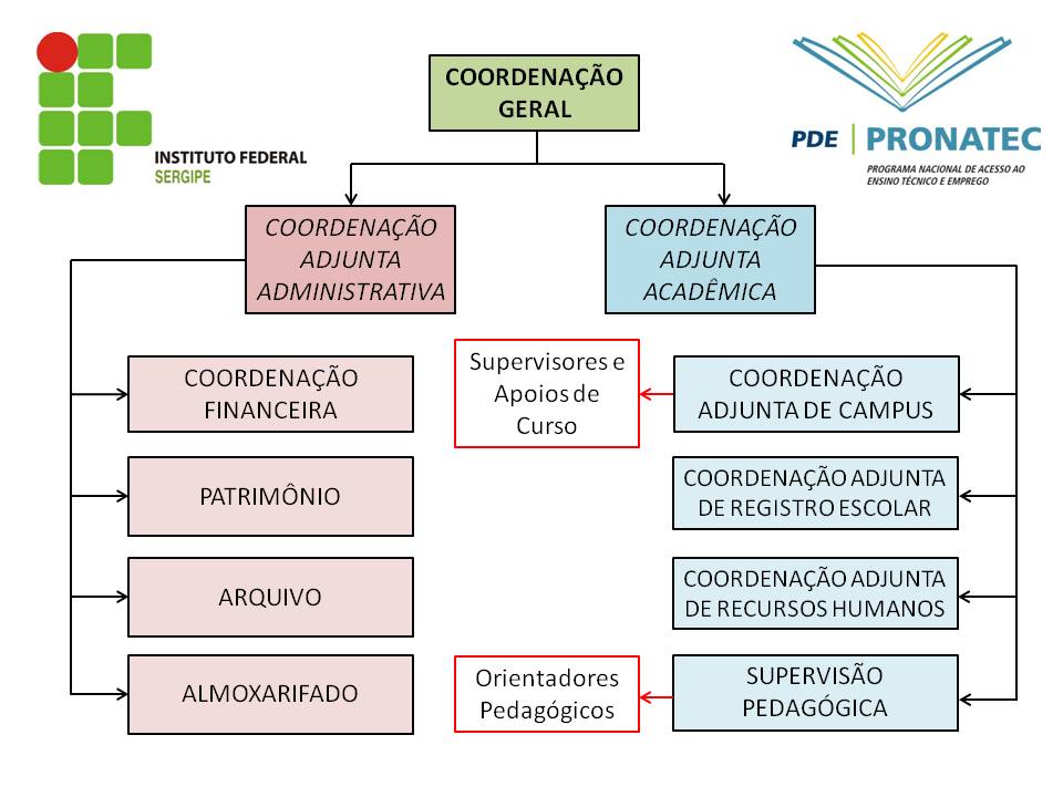 Organograma Proposta de modificação 1