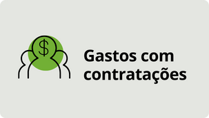 Gastos com contratações 