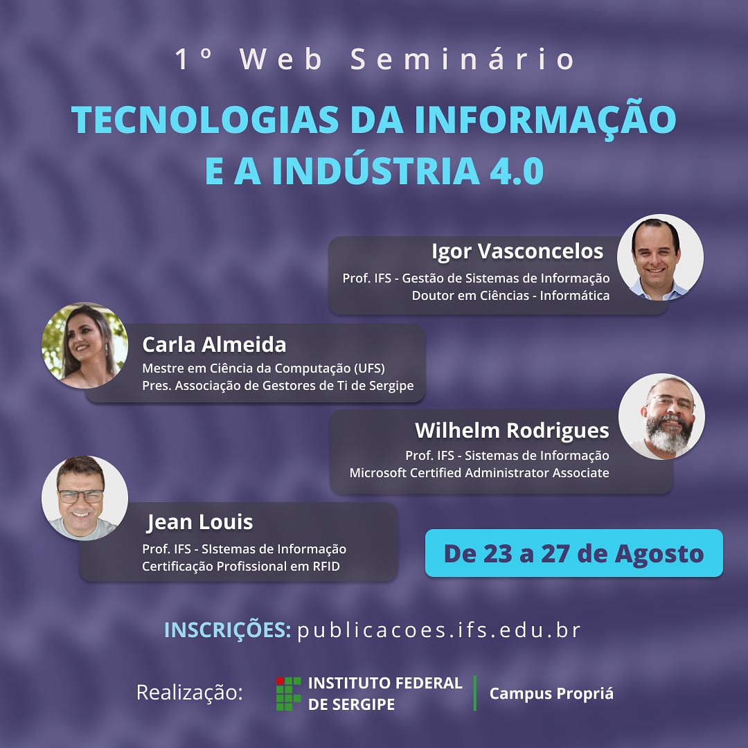 Web Seminario palestrantes